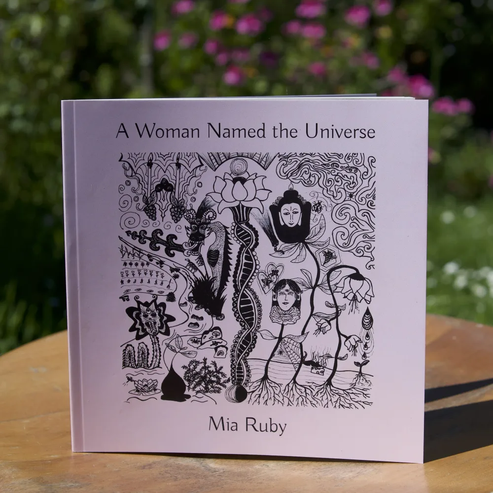 Front view of A Woman Named the Universe